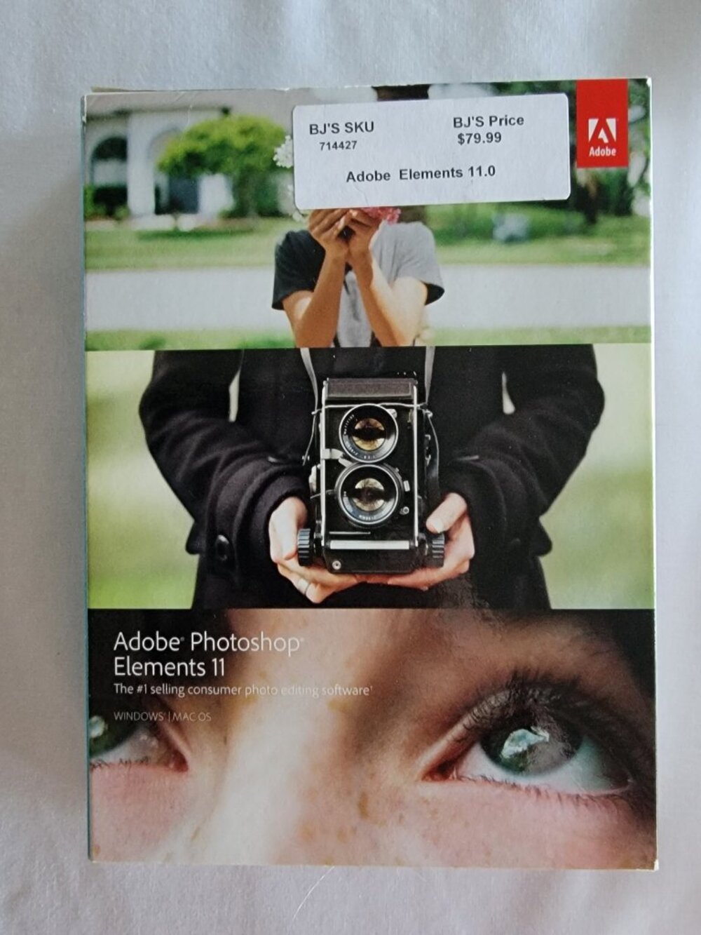 NEW ADOBE PHOTOSHOP ELEMENTS 11 SOFTWARE WIN & MAC Pc DISCS Sealed Box